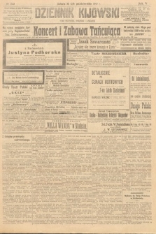 Dziennik Kijowski : pismo polityczne, społeczne i literackie. 1910, nr 273