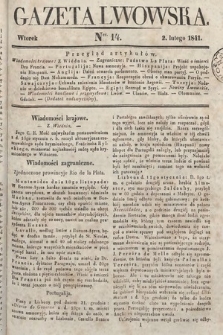 Gazeta Lwowska. 1841, nr 14