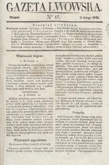 Gazeta Lwowska. 1841, nr 17