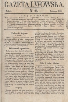 Gazeta Lwowska. 1841, nr 28