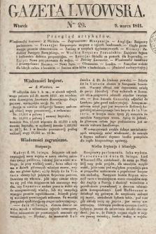 Gazeta Lwowska. 1841, nr 29