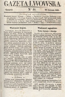 Gazeta Lwowska. 1841, nr 50
