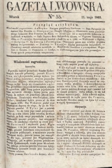 Gazeta Lwowska. 1841, nr 55