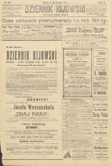 Dziennik Kijowski : pismo polityczne, społeczne i literackie. 1910, nr 334