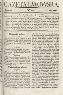 Gazeta Lwowska. 1841, nr 62