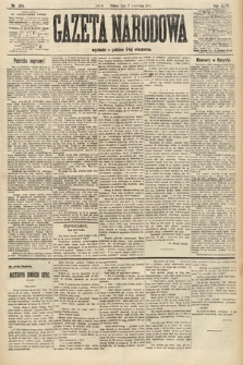 Gazeta Narodowa. 1907, nr 205