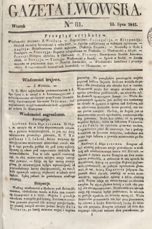 Gazeta Lwowska. 1841, nr 81