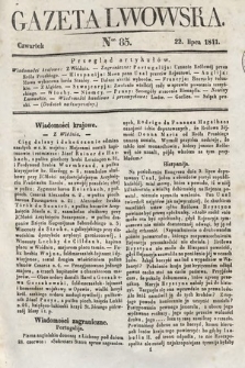 Gazeta Lwowska. 1841, nr 85