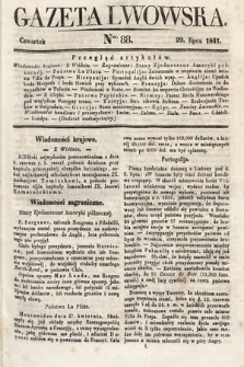 Gazeta Lwowska. 1841, nr 88