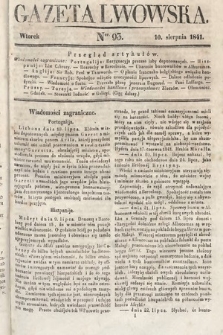 Gazeta Lwowska. 1841, nr 93