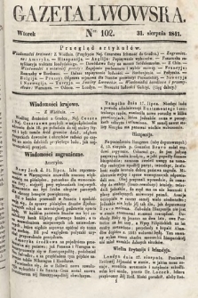 Gazeta Lwowska. 1841, nr 102