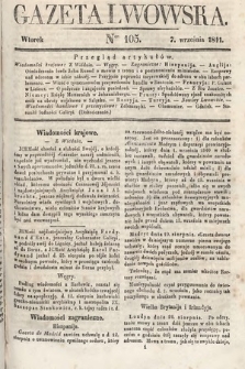 Gazeta Lwowska. 1841, nr 105