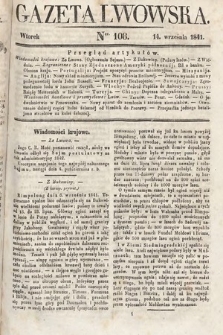 Gazeta Lwowska. 1841, nr 108