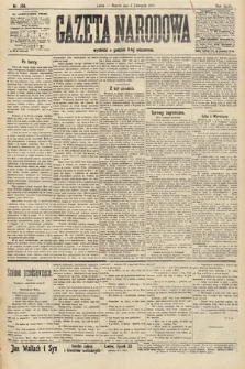 Gazeta Narodowa. 1907, nr 254