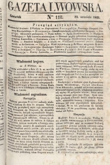 Gazeta Lwowska. 1841, nr 112
