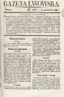 Gazeta Lwowska. 1841, nr 117