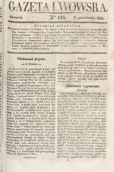 Gazeta Lwowska. 1841, nr 118