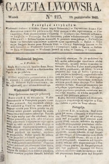 Gazeta Lwowska. 1841, nr 123