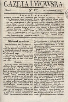 Gazeta Lwowska. 1841, nr 126
