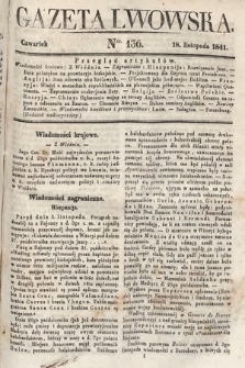 Gazeta Lwowska. 1841, nr 136