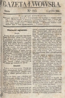 Gazeta Lwowska. 1841, nr 143