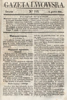 Gazeta Lwowska. 1841, nr 145