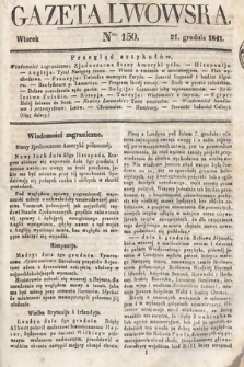 Gazeta Lwowska. 1841, nr 150