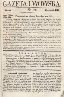 Gazeta Lwowska. 1841, nr 152