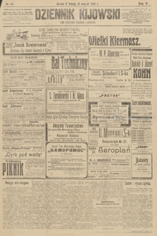 Dziennik Kijowski : pismo polityczne, społeczne i literackie. 1910, nr 45