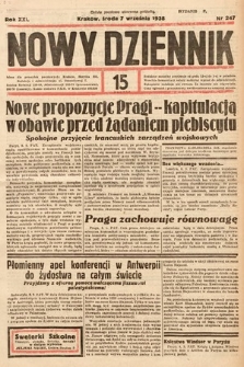 Nowy Dziennik. 1938, nr 247