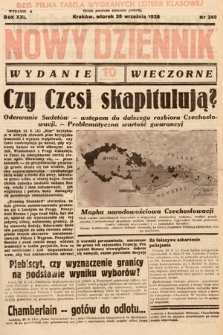 Nowy Dziennik (wydanie wieczorne). 1938, nr 260