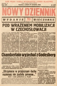 Nowy Dziennik (wydanie wieczorne). 1938, nr 264