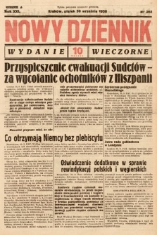 Nowy Dziennik (wydanie wieczorne). 1938, nr 268