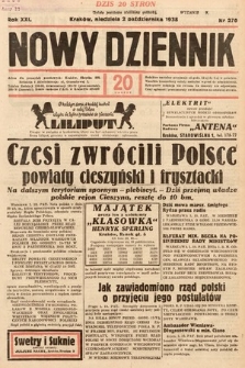 Nowy Dziennik. 1938, nr 270