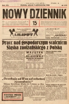Nowy Dziennik. 1938, nr 272