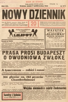 Nowy Dziennik. 1938, nr 274