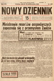 Nowy Dziennik. 1938, nr 285