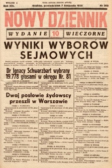 Nowy Dziennik (wydanie wieczorne). 1938, nr 305