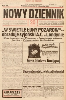 Nowy Dziennik. 1938, nr 311