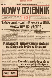 Nowy Dziennik. 1938, nr 317