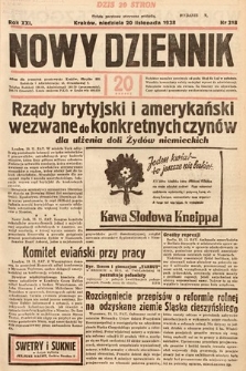 Nowy Dziennik. 1938, nr 318