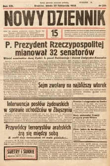 Nowy Dziennik. 1938, nr 321