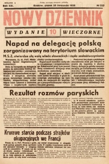 Nowy Dziennik (wydanie wieczorne). 1938, nr 323