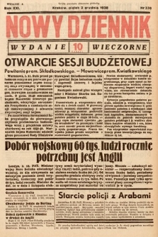 Nowy Dziennik (wydanie wieczorne). 1938, nr 330
