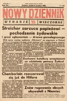 Nowy Dziennik (wydanie wieczorne). 1938, nr 337