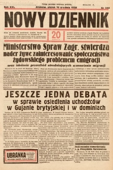 Nowy Dziennik. 1938, nr 344