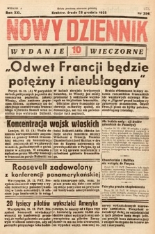 Nowy Dziennik (wydanie wieczorne). 1938, nr 354