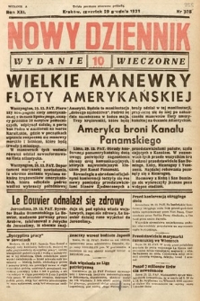 Nowy Dziennik (wydanie wieczorne). 1938, nr 355