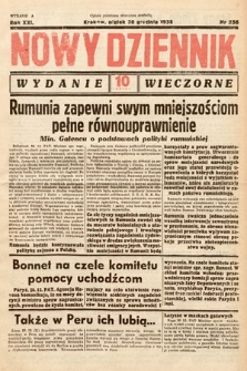 Nowy Dziennik (wydanie wieczorne). 1938, nr 356