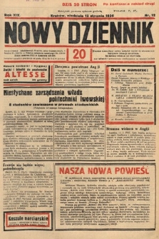 Nowy Dziennik. 1936, nr 12